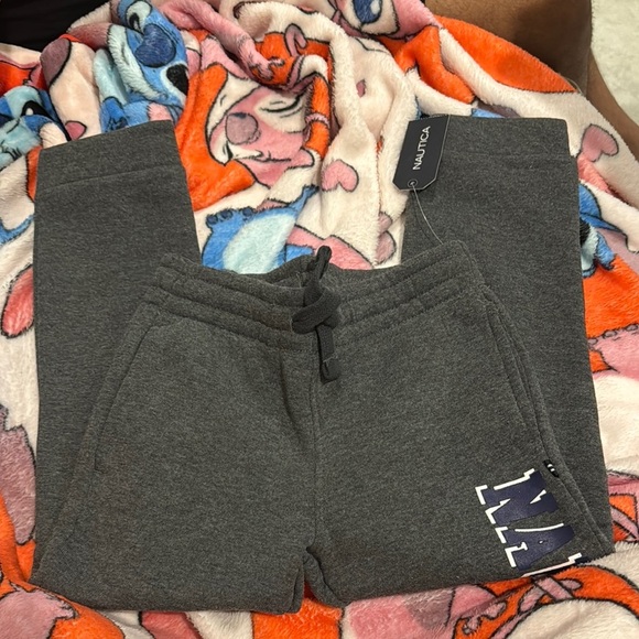 Nautica Kids Gray Jogger Pants - Picture 1 of 3